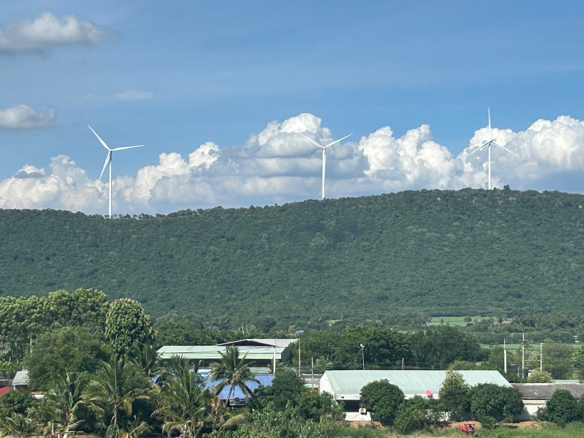 The mountains of the Khao Yai region